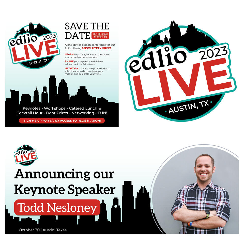 In-person Conference Marketing Materials